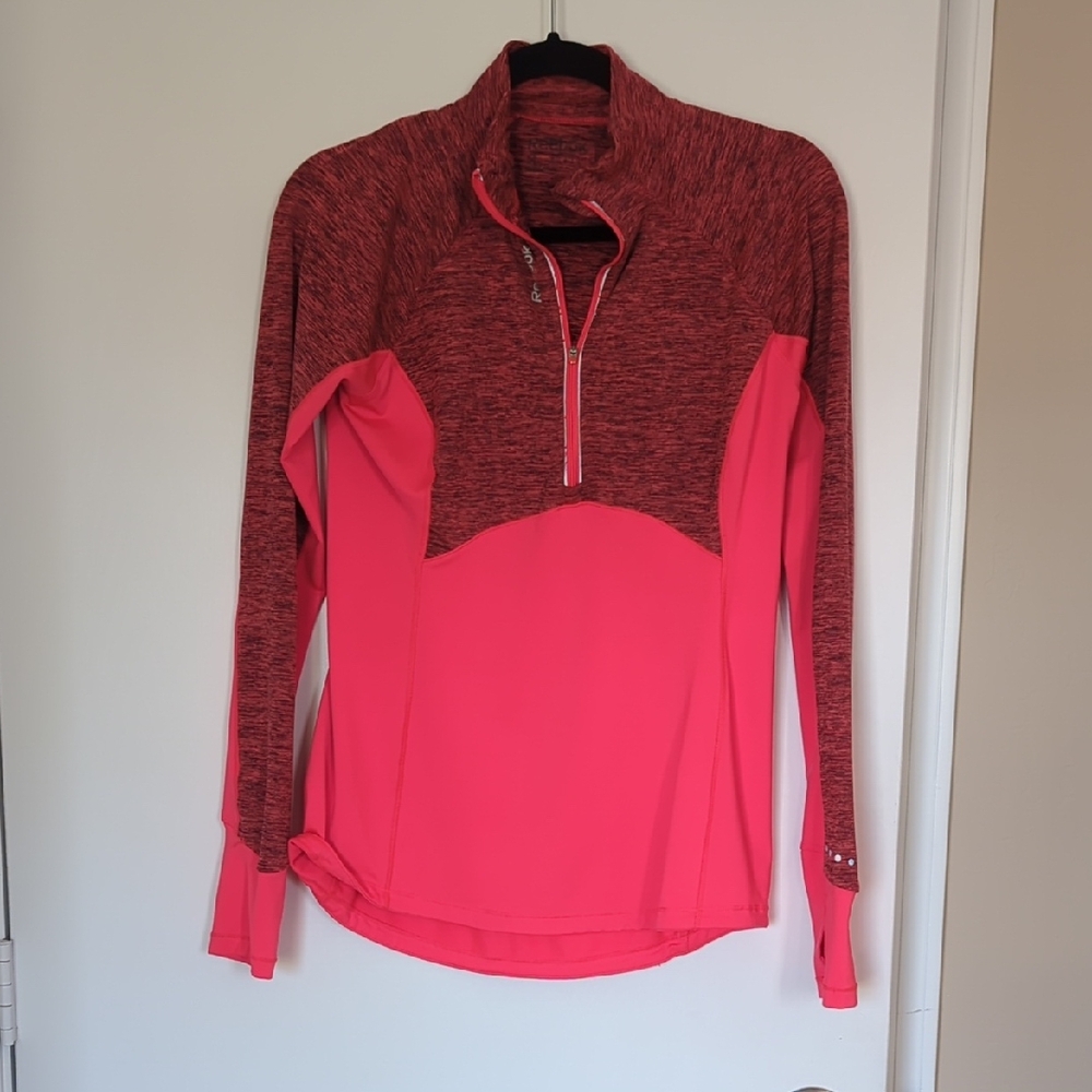 Women's Pink Quarter-Zip Top